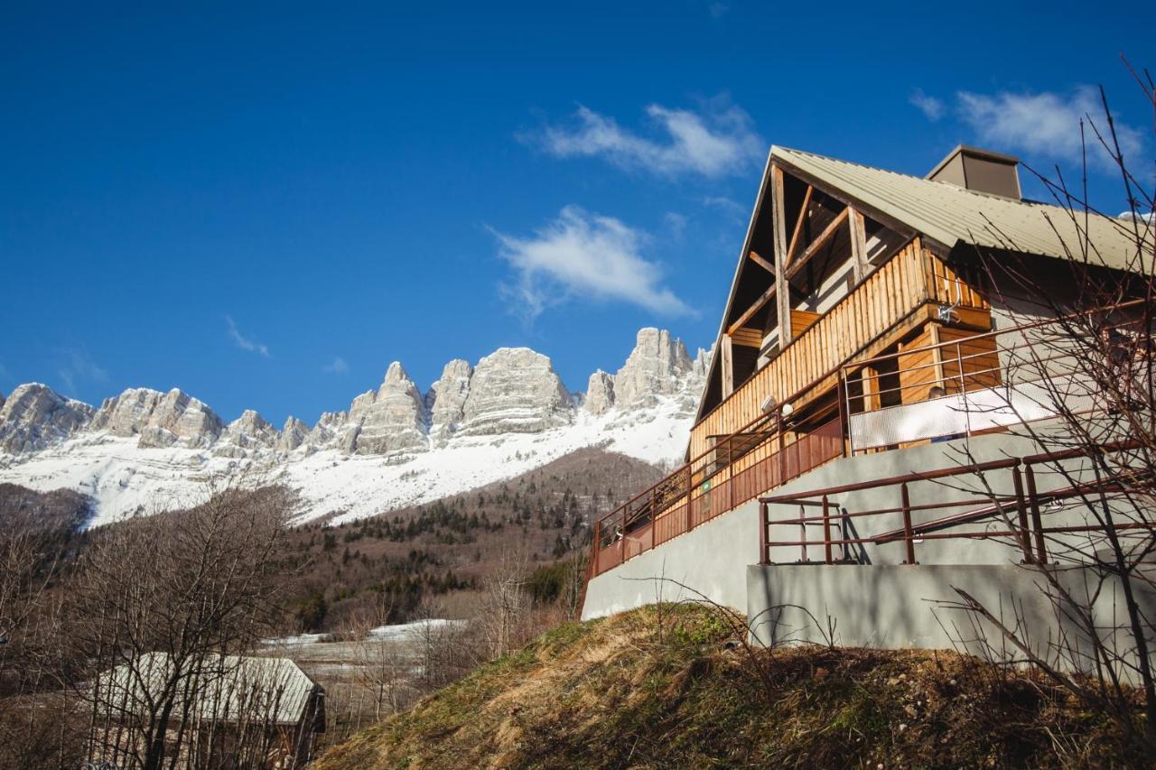 Les chalets de Pré Clos en Vercors Saint-Andéol Esterno foto