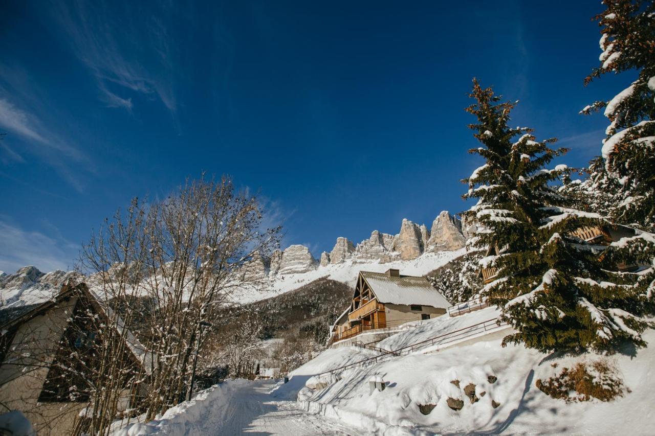 Les chalets de Pré Clos en Vercors Saint-Andéol Esterno foto