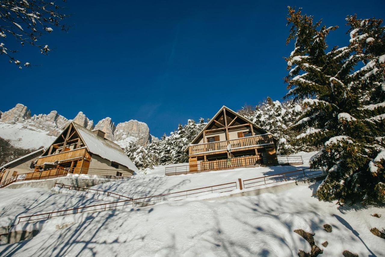 Les chalets de Pré Clos en Vercors Saint-Andéol Esterno foto