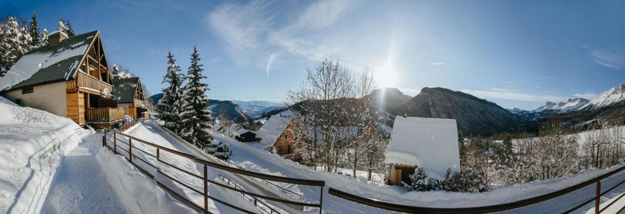 Les chalets de Pré Clos en Vercors Saint-Andéol Esterno foto