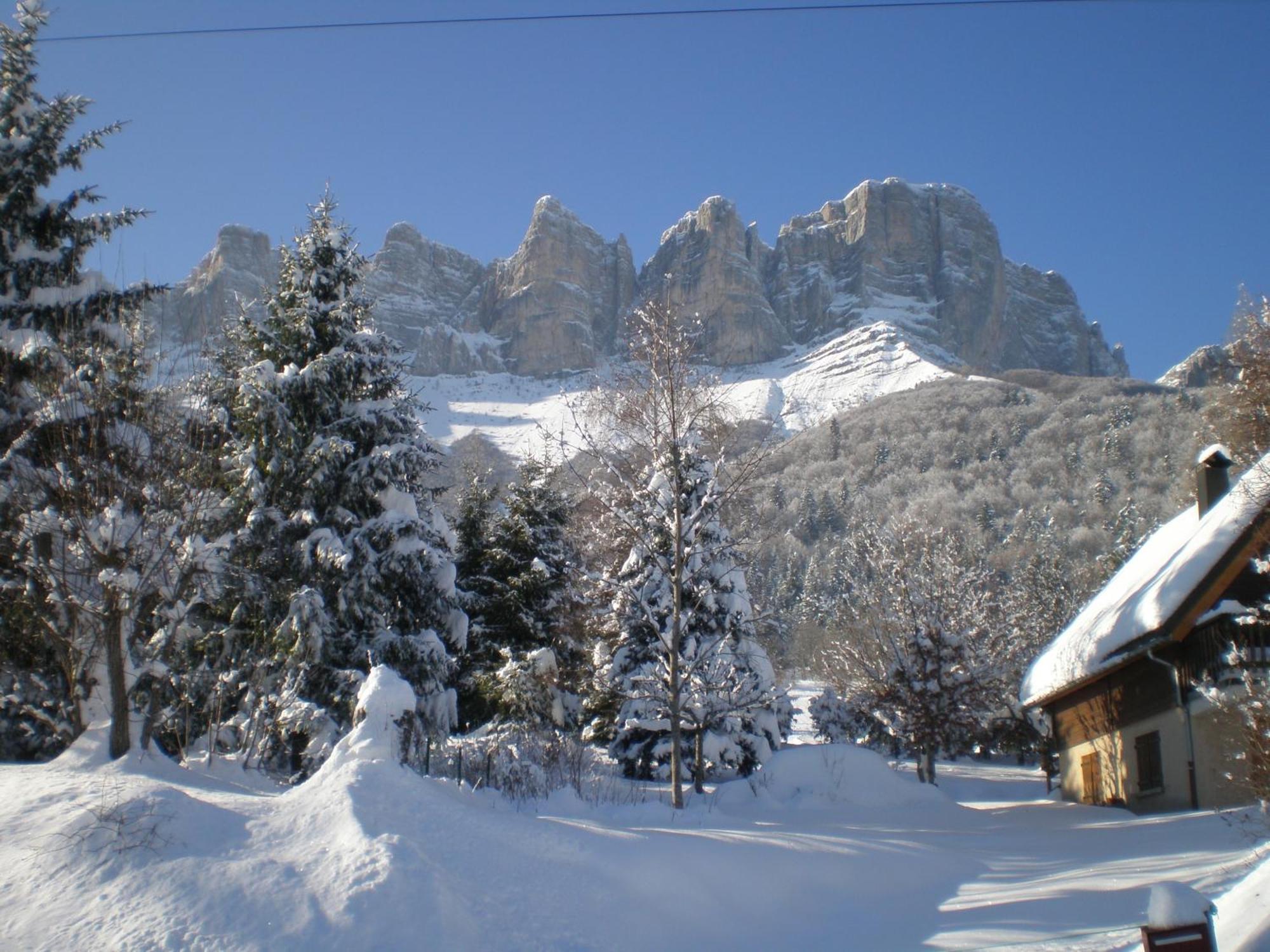 Les chalets de Pré Clos en Vercors Saint-Andéol Esterno foto