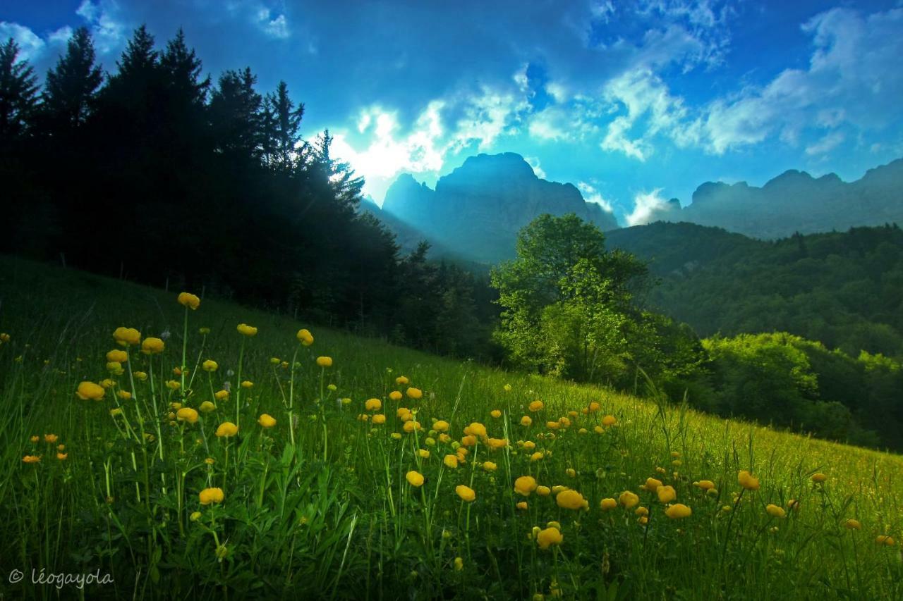 Les chalets de Pré Clos en Vercors Saint-Andéol Esterno foto