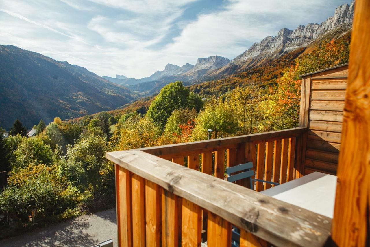 Les chalets de Pré Clos en Vercors Saint-Andéol Esterno foto