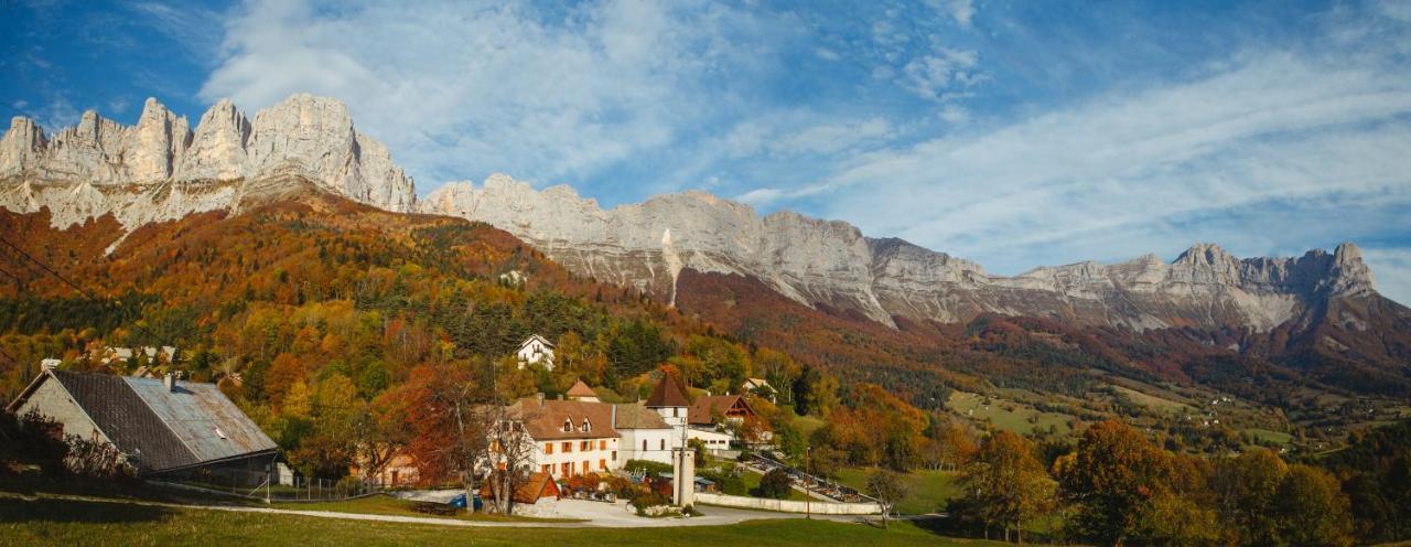 Les chalets de Pré Clos en Vercors Saint-Andéol Esterno foto