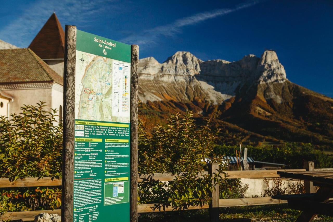 Les chalets de Pré Clos en Vercors Saint-Andéol Esterno foto